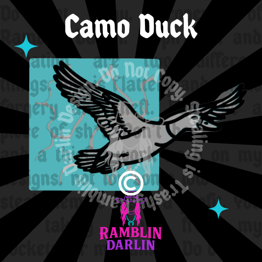 Camo Duck Mold ©️