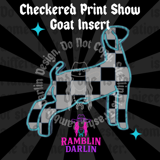 Show Goat Insert Mold