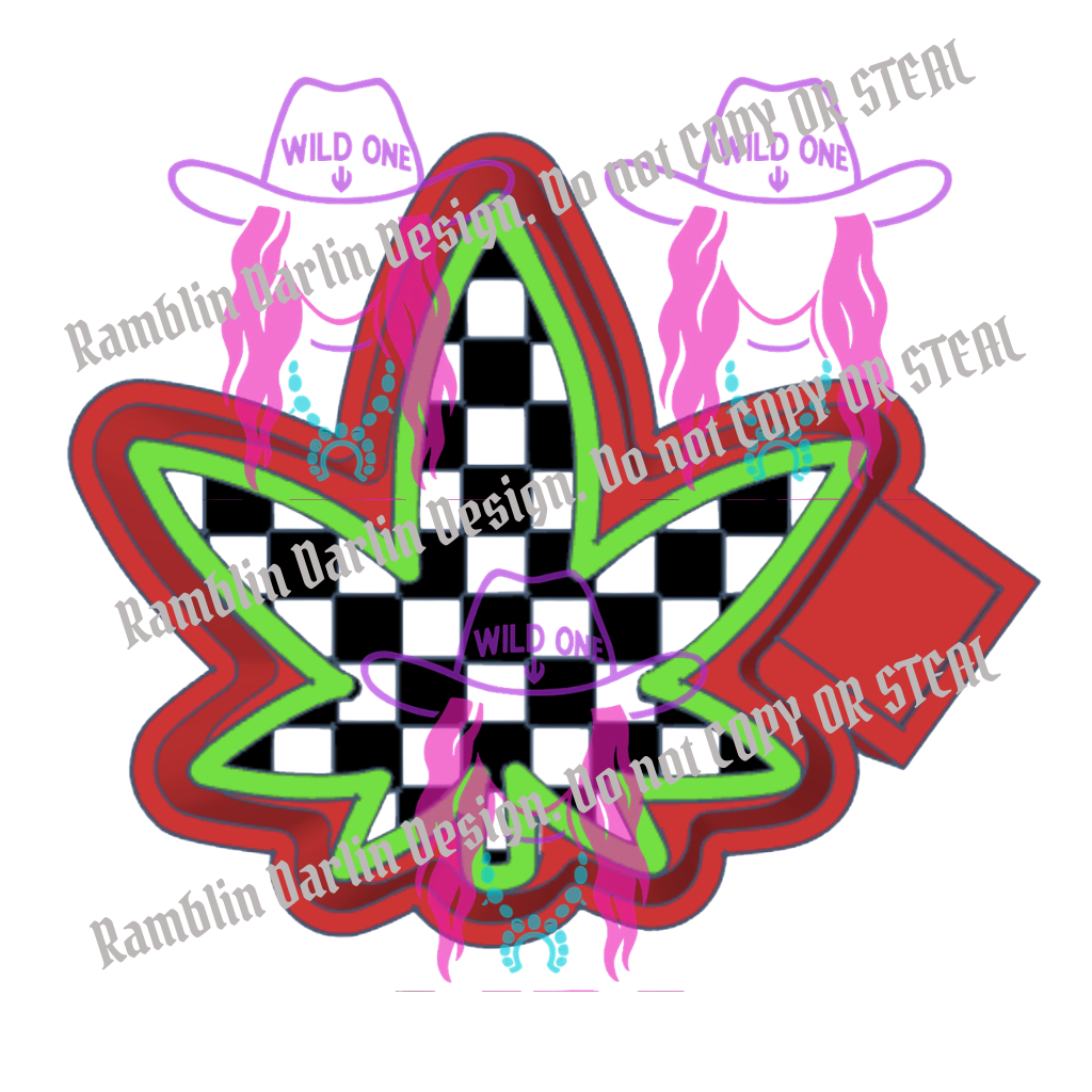 Checkered MJ STL files – Ramblin Darlin
