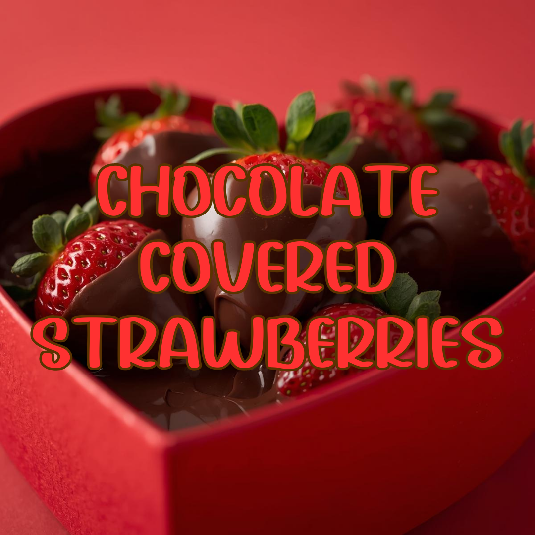 Chocolate Strawberries Scented Beads 8 ounces