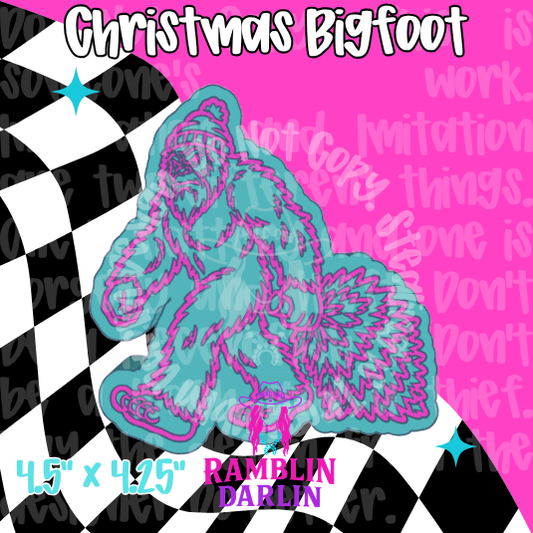 Christmas Bigfoot Mold