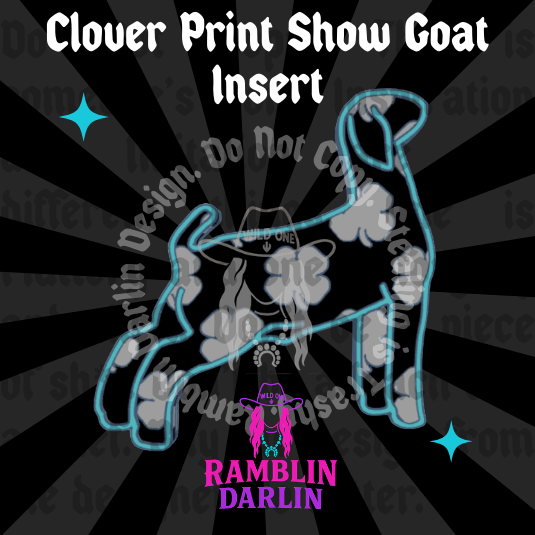 Show Goat Insert Mold