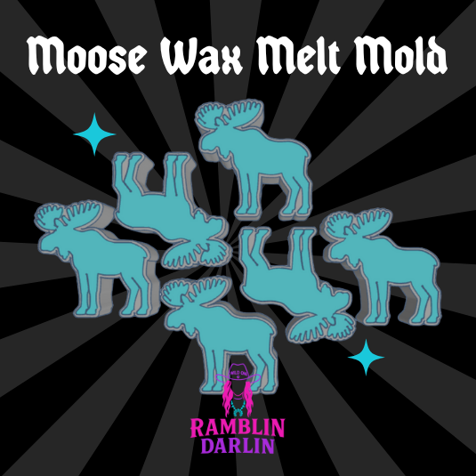 Moose Wax Melt Mold