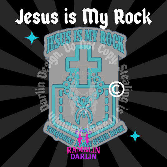 Jesus is my Rock Mold ©️