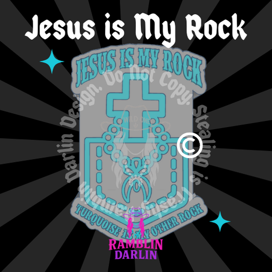 Jesus is my Rock Mold ©️