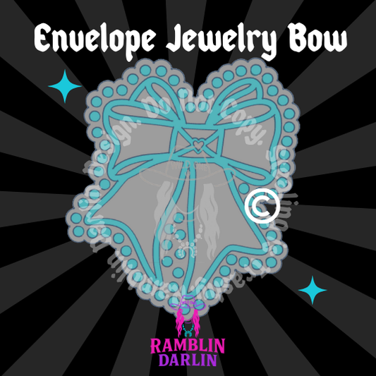 Envelope Jewelry Bow Mold ©️