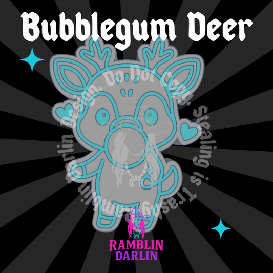 Bubblegum Deer Mold