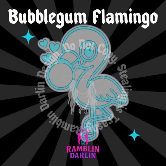 Bubblegum Flamingo Mold