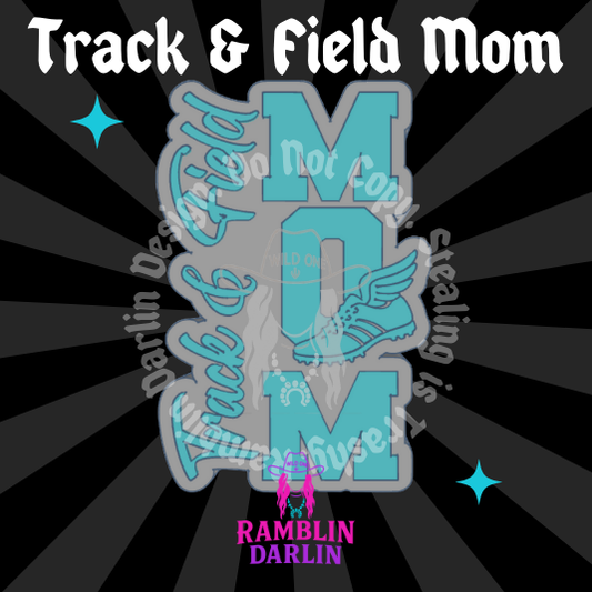 Track & Field Mom Mold