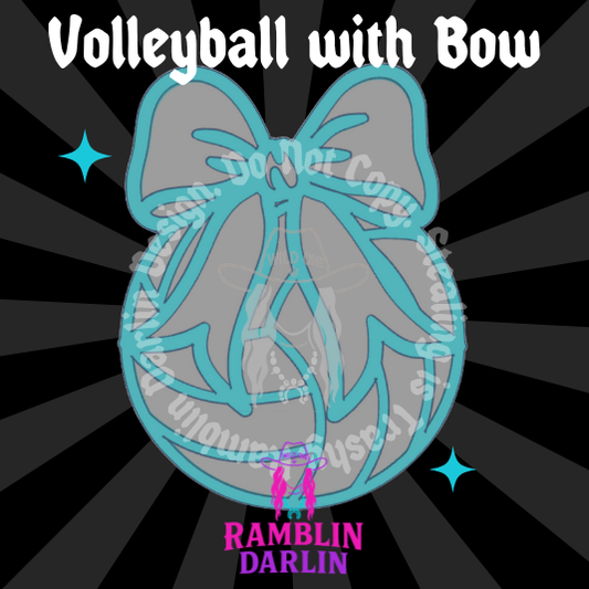 Volleyball With Bow Mold
