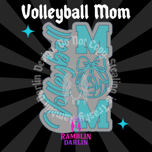 Volleyball Mom Mold