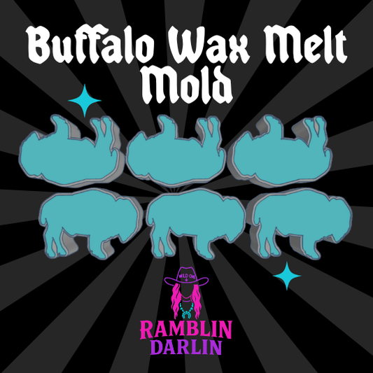 Buffalo Wax Melt Mold