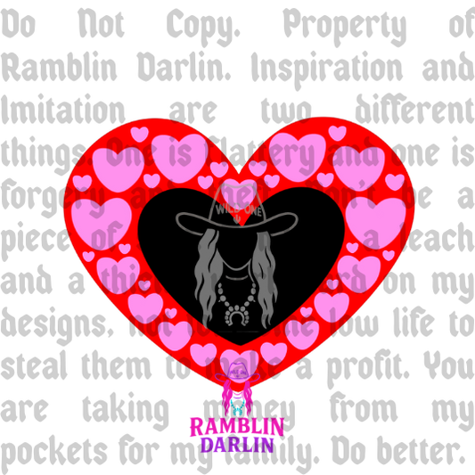 Heart Frame PNG file