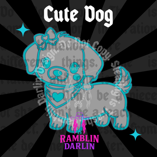 Cute Dog Mold