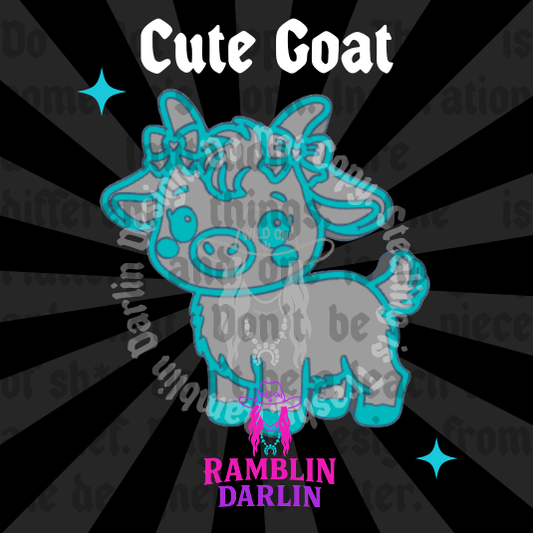Cute Goat Mold