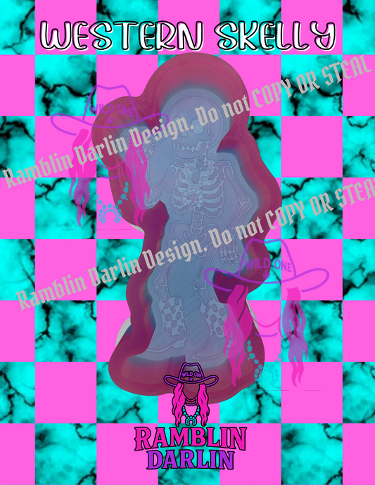 Western Skelly Mold