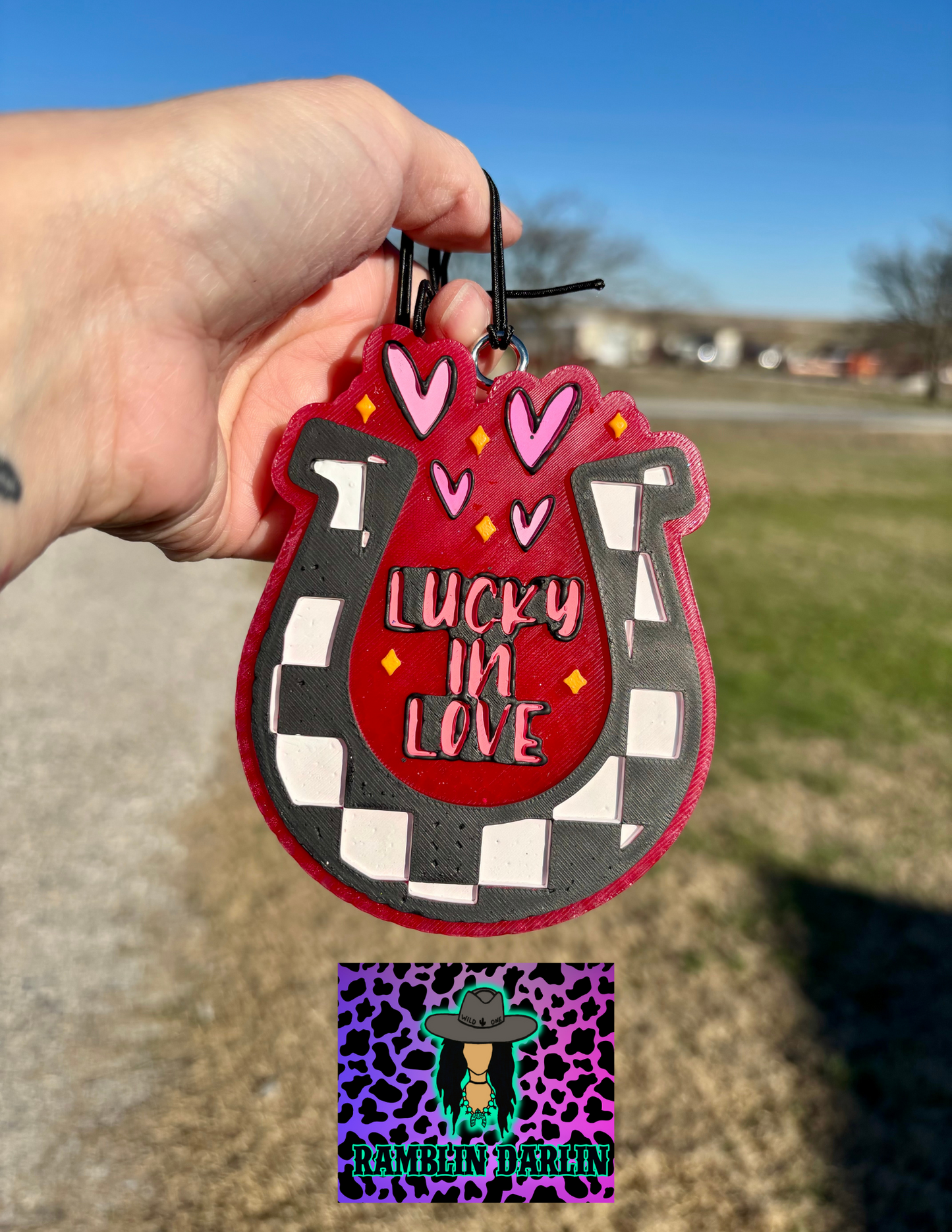 Lucky in Love Horseshoe Mold ©️