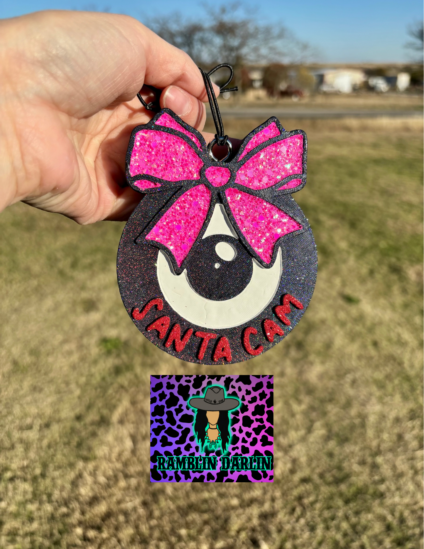 Santa Cam with Bow Mold ©️