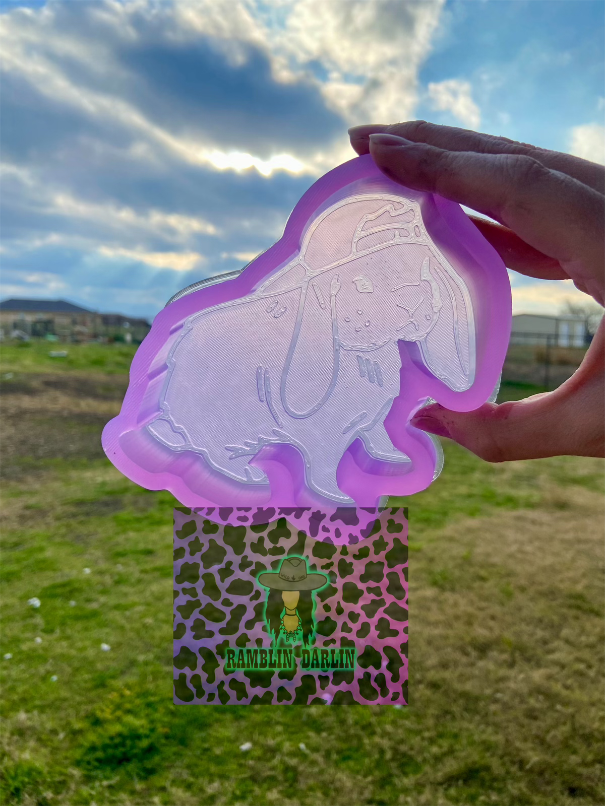 Bunny with Hat Mold