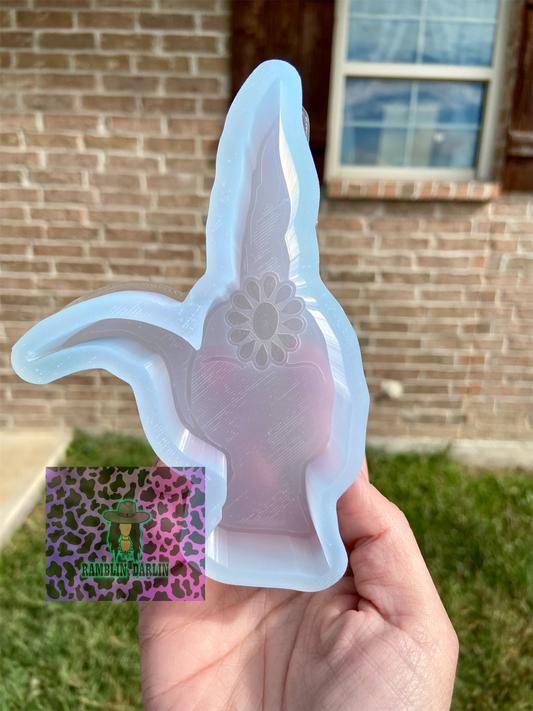 Green Western Middle Finger 2.0 Mold