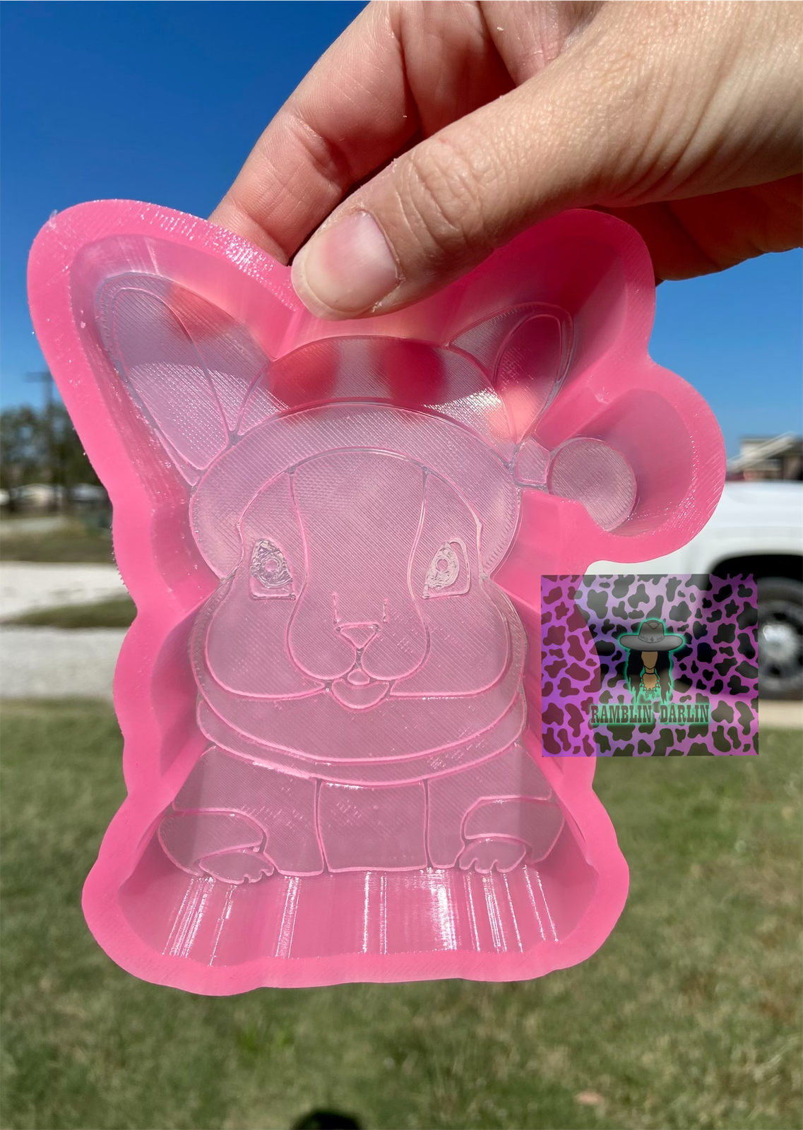 Christmas Rabbit Mold