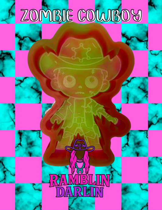 Zombie Cowboy Mold