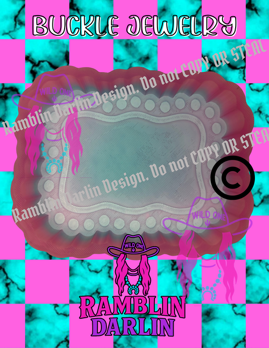 Buckle Jewelry Mold ©️