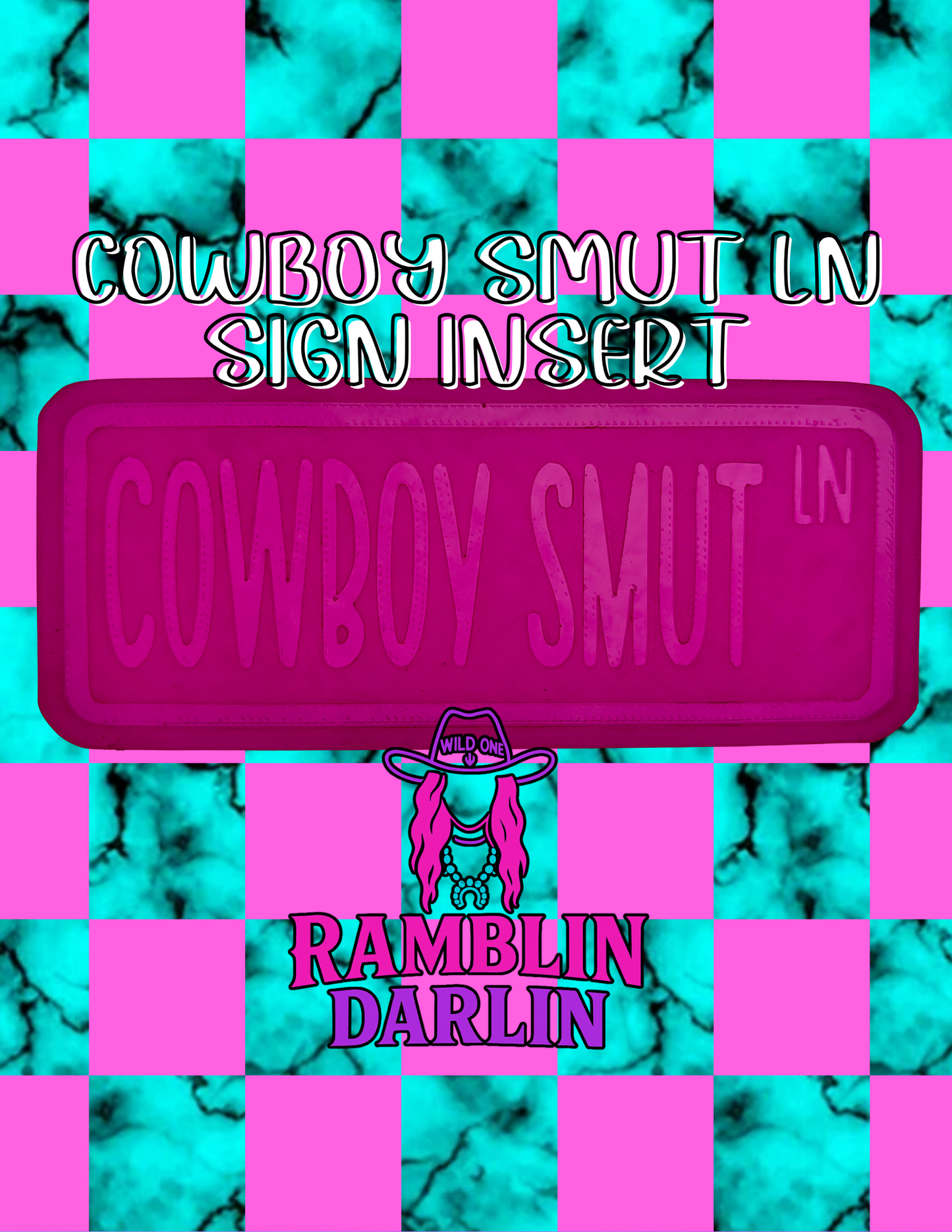 Street Sign Insert Mold