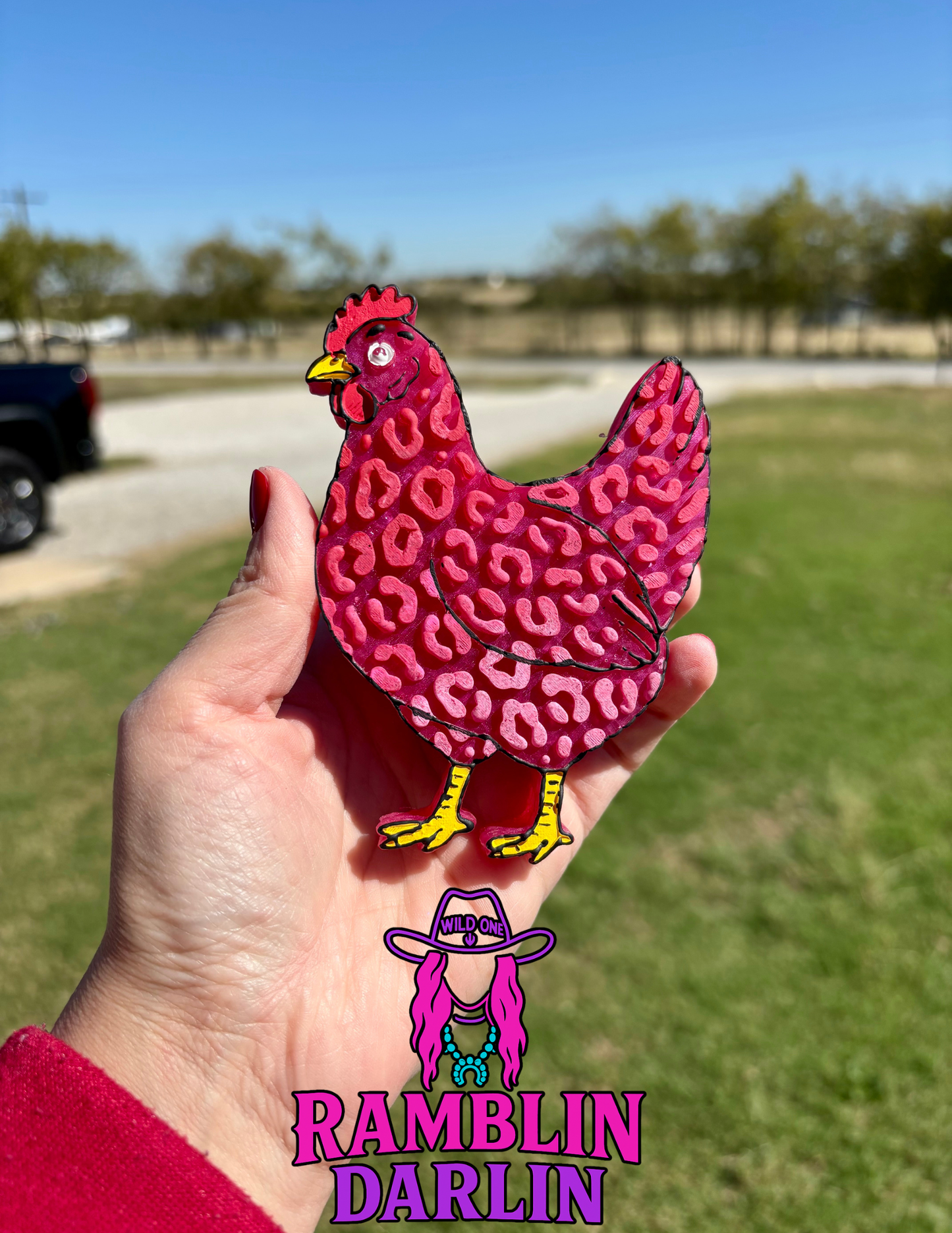 Leopard Print Chicken Mold