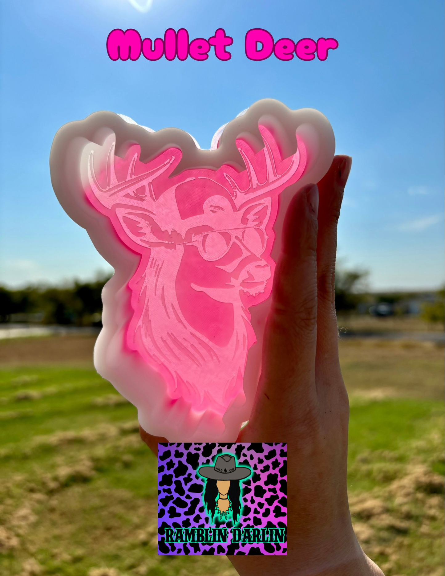 Mullet Deer Mold