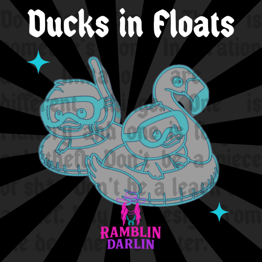 Ducks in Floats Mold
