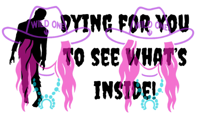 Dying For You To See What's Inside PNG file For Thermal Labels (2.25" x 1.25")