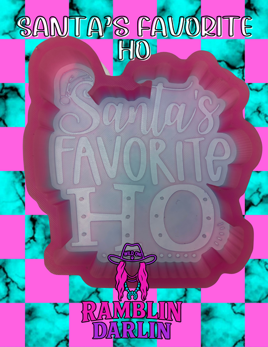 Santa’s Favorite Ho Mold