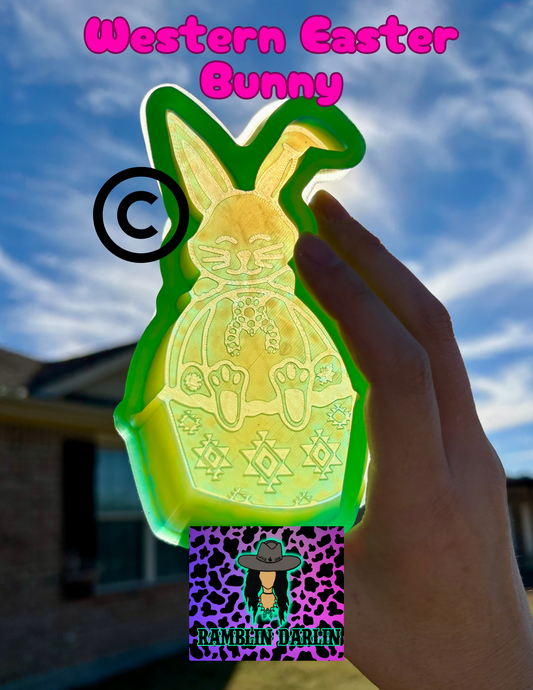 Western Easter Bunny Mold ©️