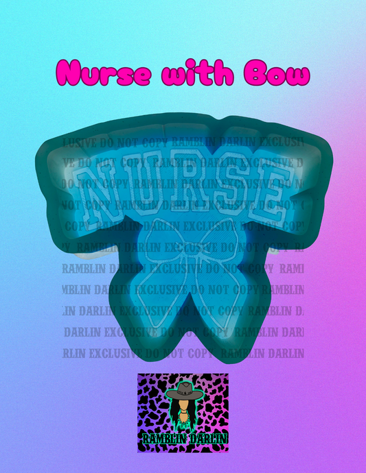 Nurse with Bow Mold ©️