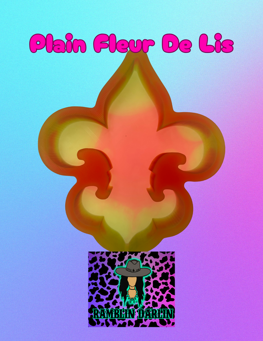 Plain Fleur De Lis Mold