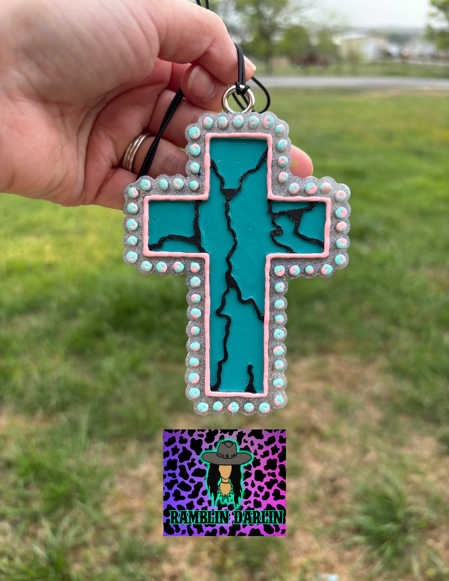 Turquoise Cross Mold ©️