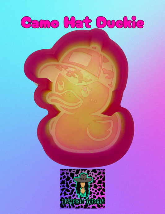 Camo Hat Duckie Mold