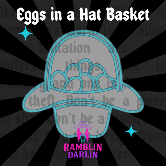 Western Easter Egg Basket Mold