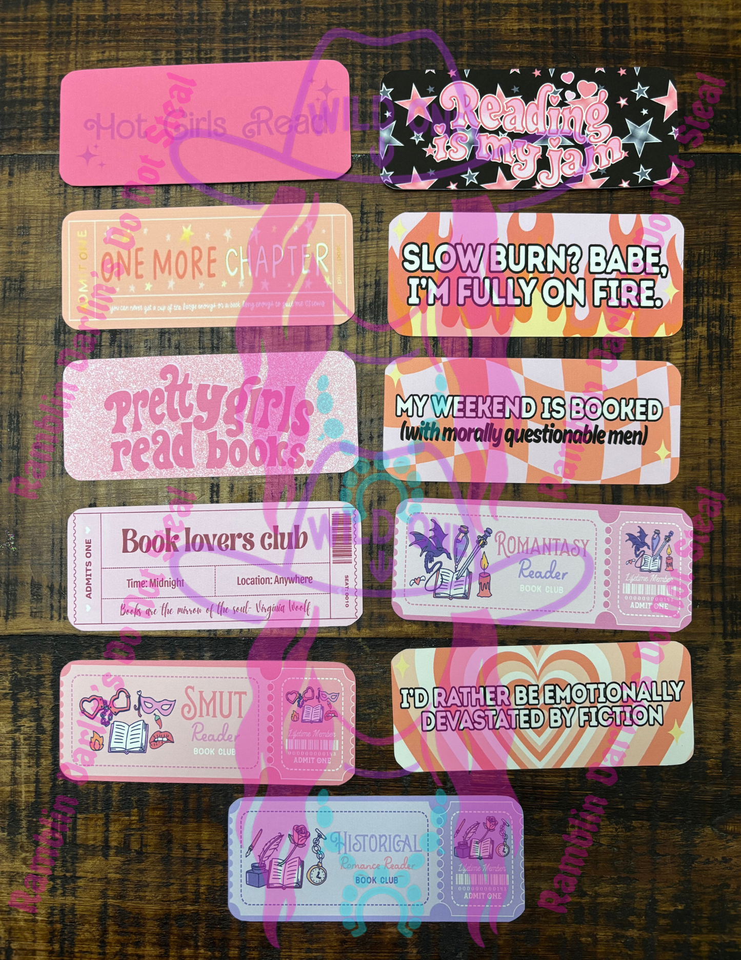 Bookmarks Cardstock (10pk) For Street Sign Mold