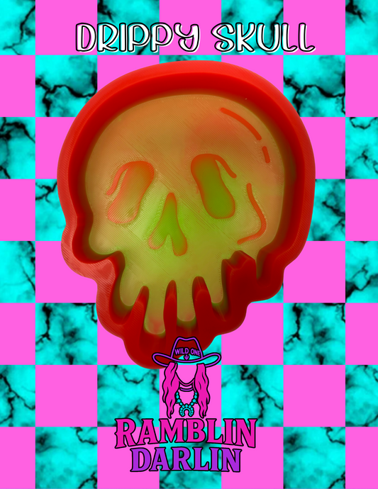 Drippy Skull Mold