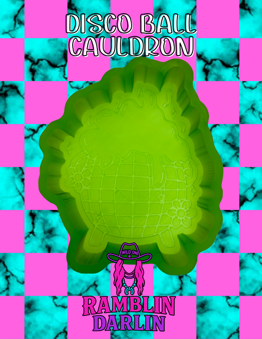 Disco Ball Cauldron Mold