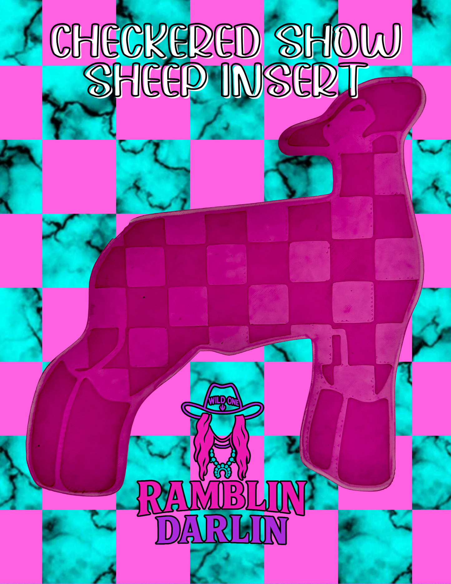 Plain Show Sheep Insert Mold