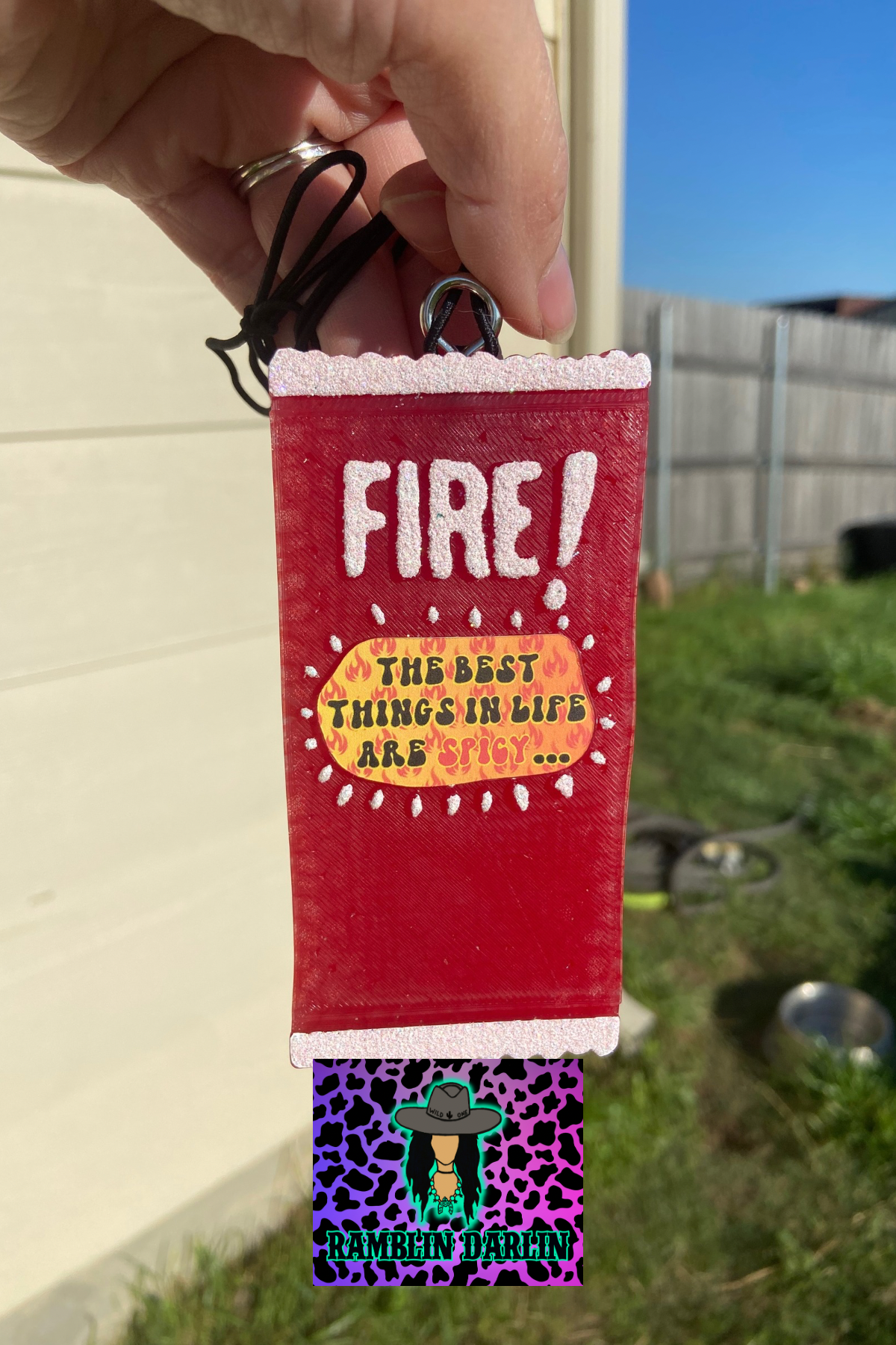 Fire Sauce Packet Mold