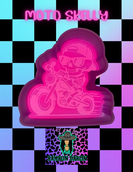 Moto Skelly Mold