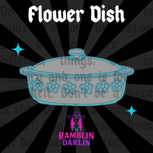Flower Dish Mold
