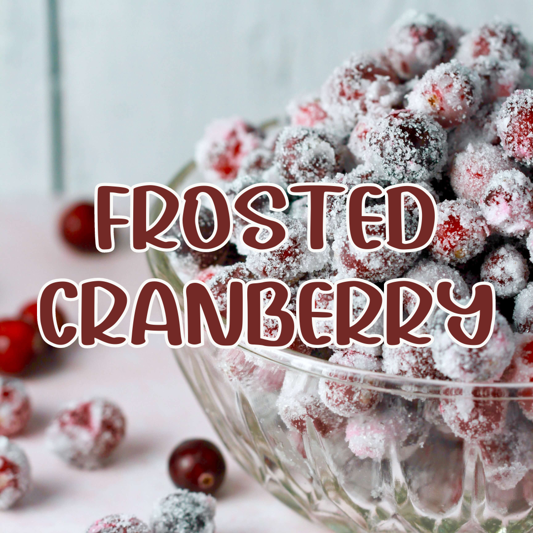 Frosted Cranberry Scented Beads 8 ounces