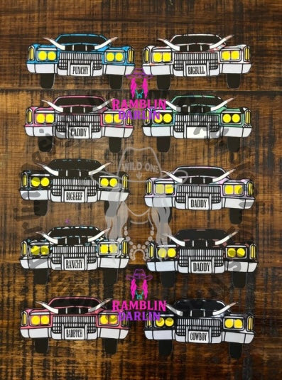 Car with Horns Cardstock (10pk)