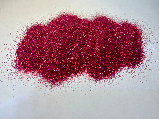 Raspberry Fine Glitter