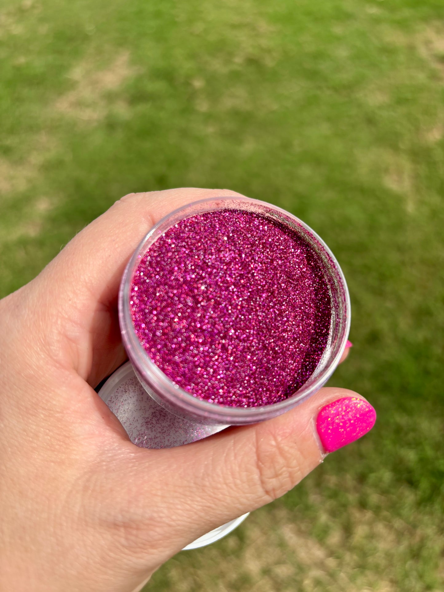 Pink Velvet Rodeo Custom Glitter Dust
